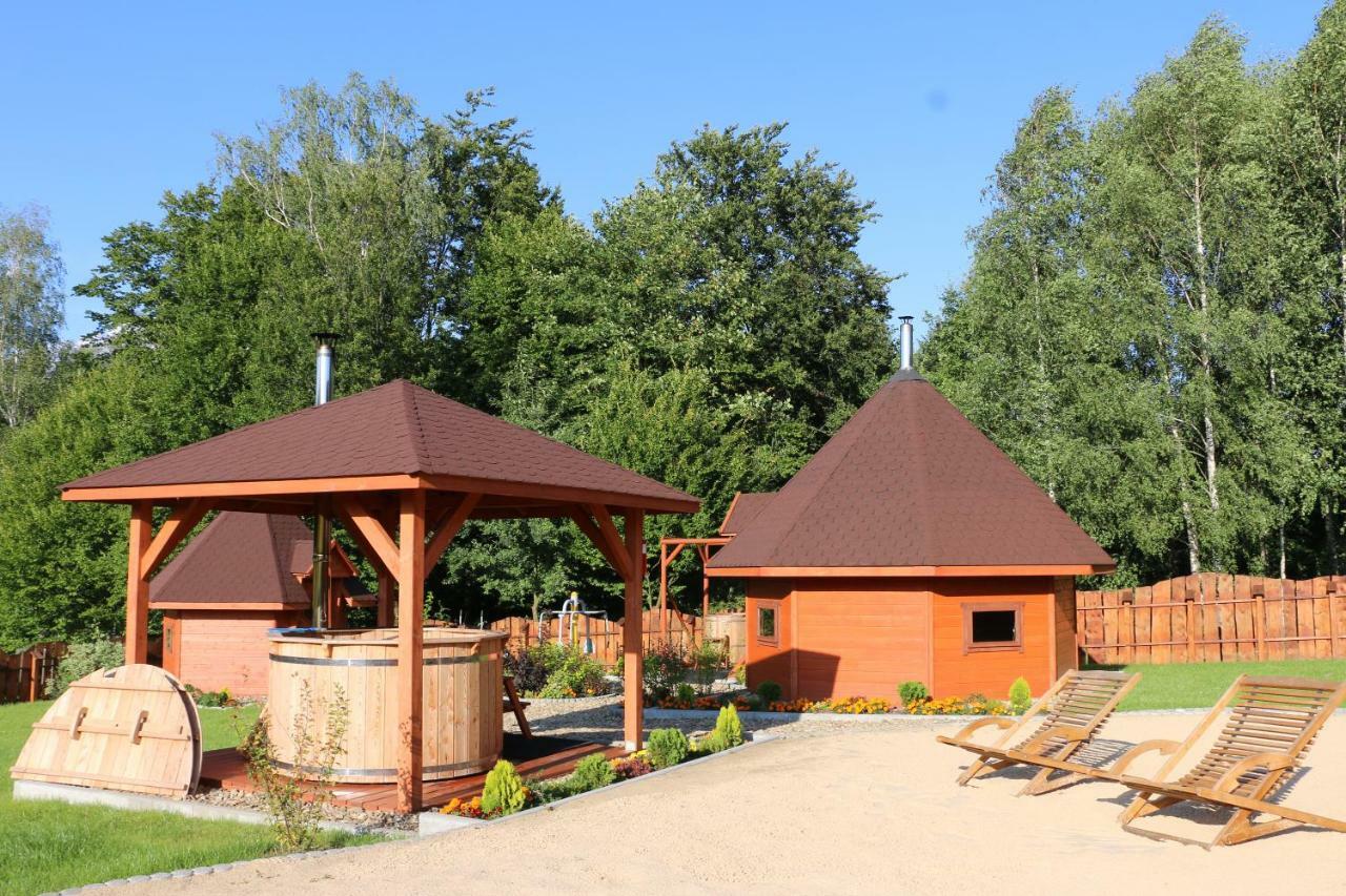 Siedlisko Carownica Family & Wellness Villa Lechów Buitenkant foto